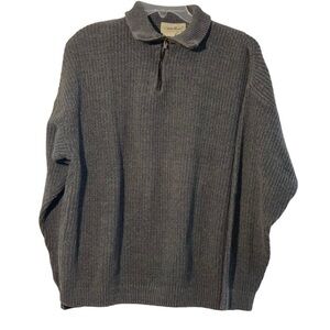 Eddie Bauer men’s cotton blend sweater. Size large. GUC